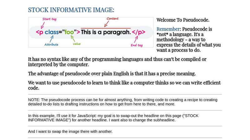 WELCOME TO PSEUDOCODE