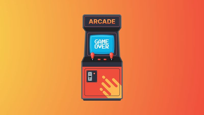 Arcade Machine Illustration - CSS
