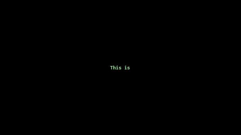 Simple Typing Animation