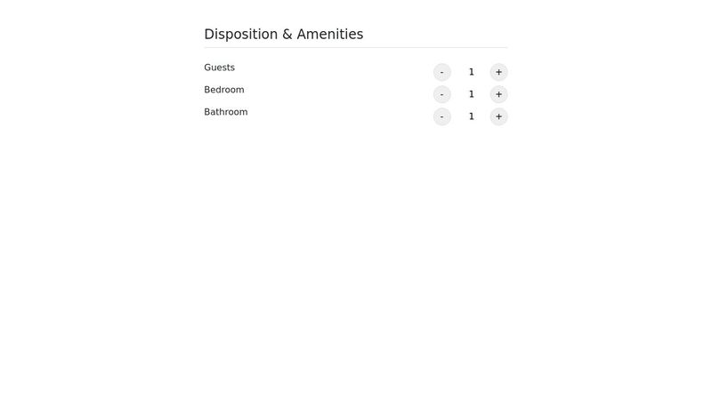 increment and decrement input with bootstrap 5
