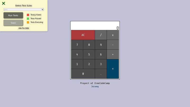 JavaScript Calculator