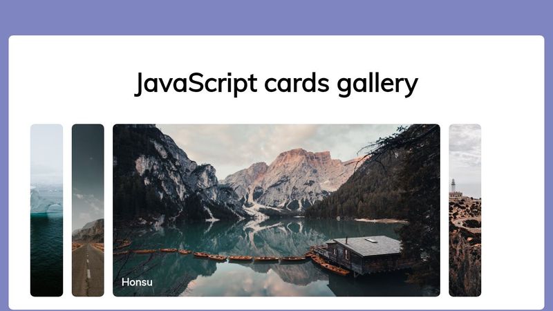 Javascript gallery