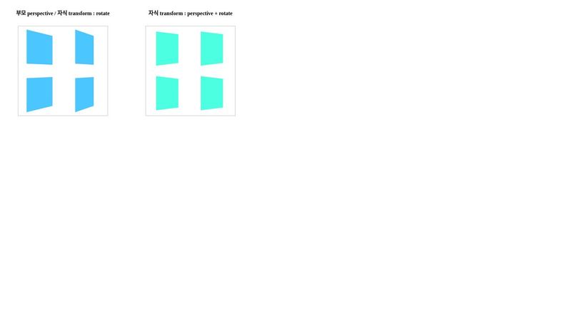3D multi box rotate CSS