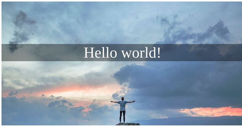 Transparent background..html/css