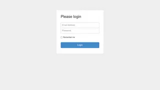 Login Form With Un-Clickable Button