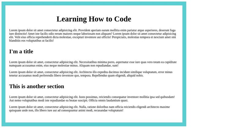 CSS + HTML Practice