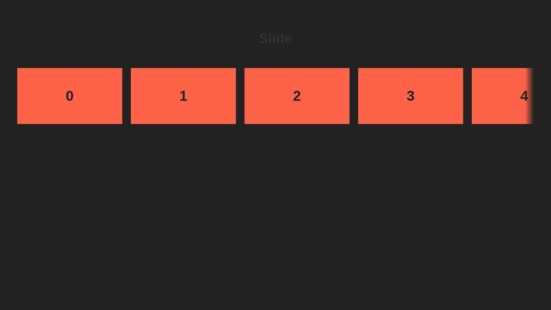 Js draggable slider (simple)