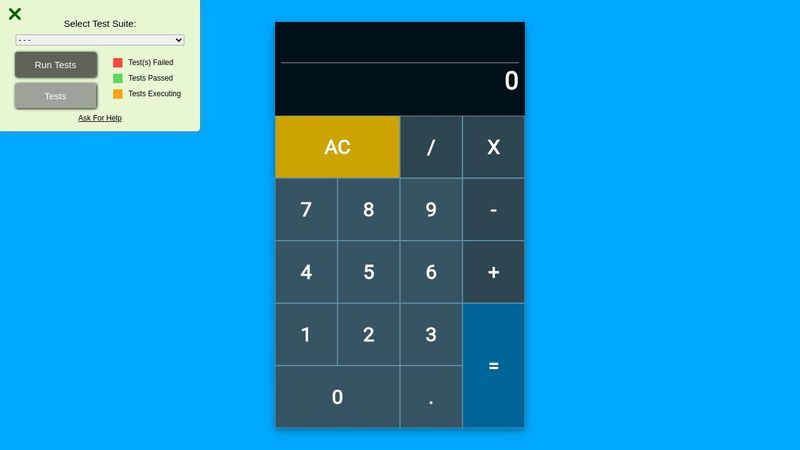 FFC JavaScript calculator project