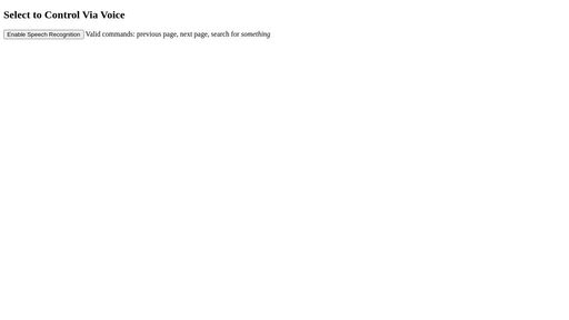 Embed, Speak Recognition