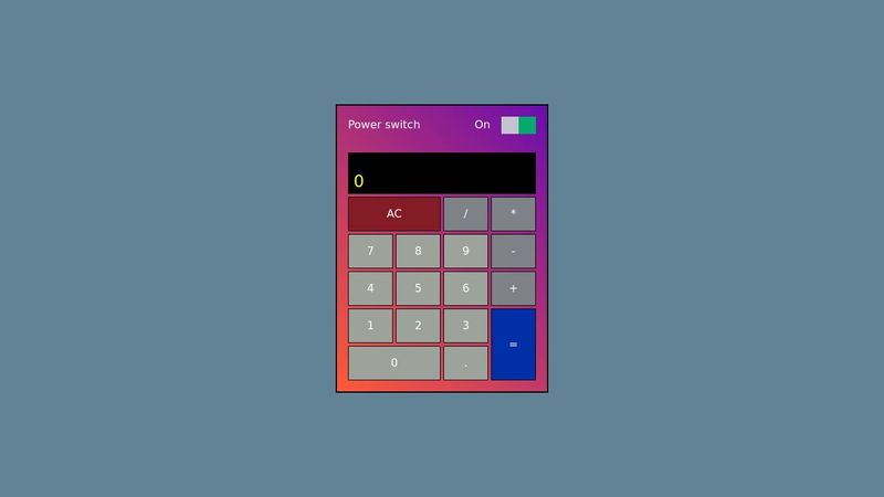 build a calculator