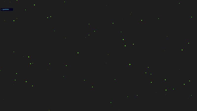 particles.js demo
