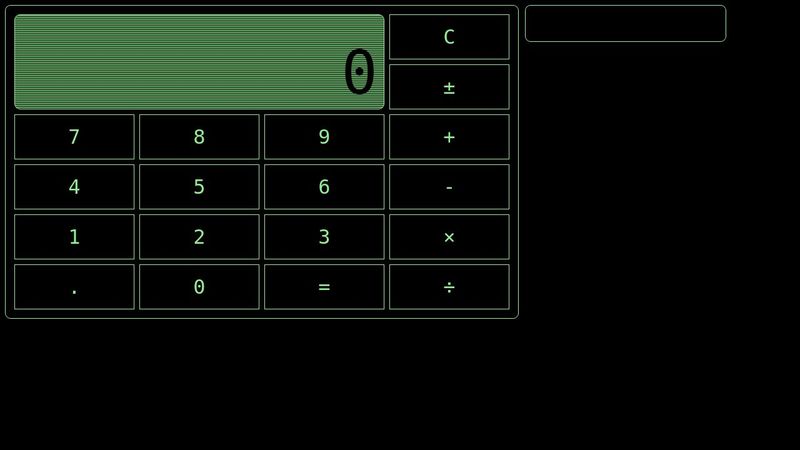 Awesome JS Calculator