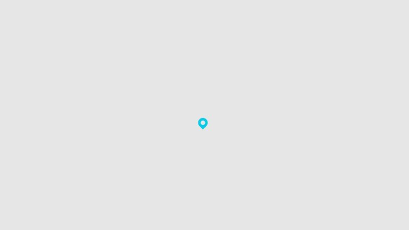 map marker key frame animation with css transform
