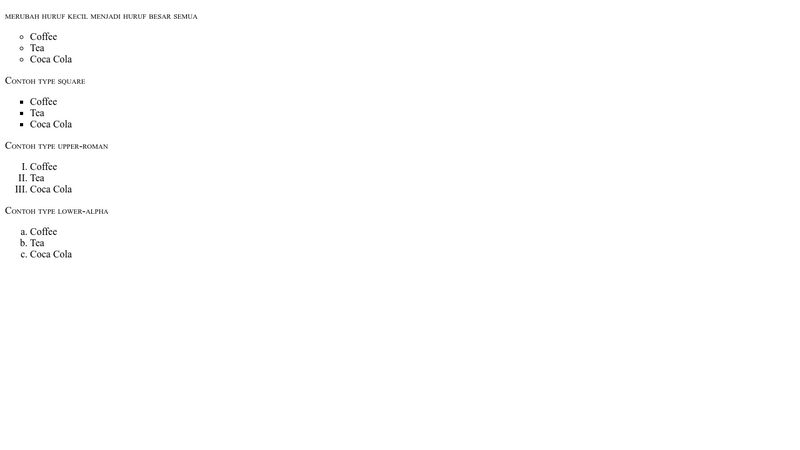 cara-menggunakan-font-variant-dan-list-style-type-dengan-css