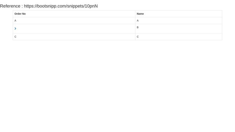 TreeView - Table Style for Bootstrap