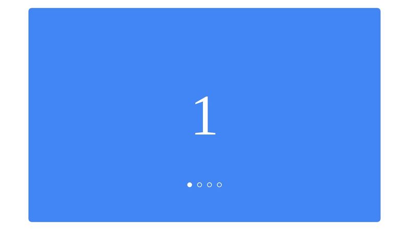 Pure css slider
