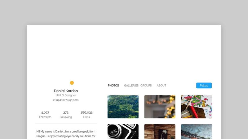 UI Design Interface
