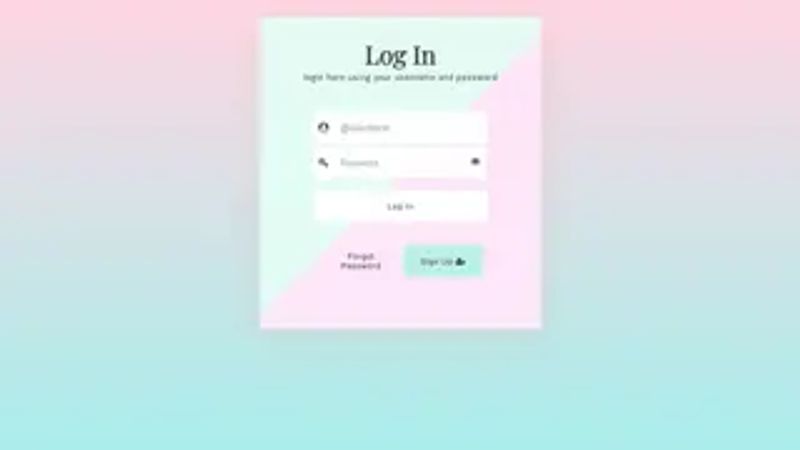 Log In Form CSS 2017