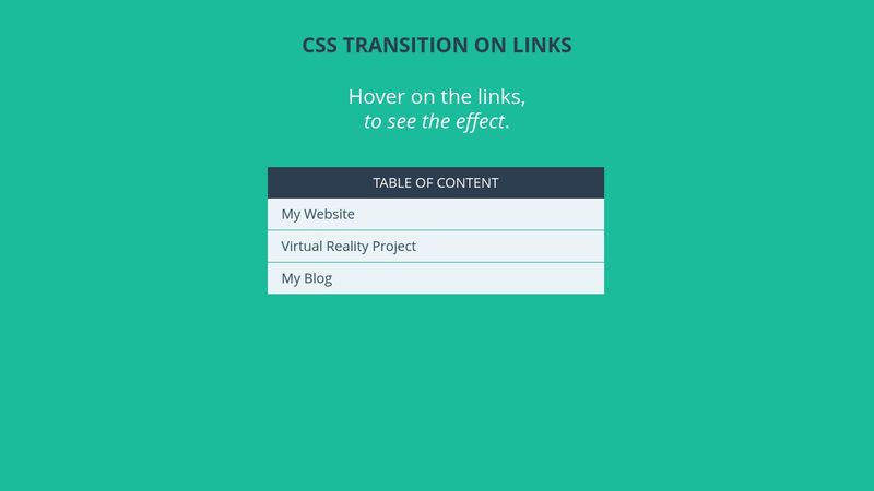 Styling link using CSS