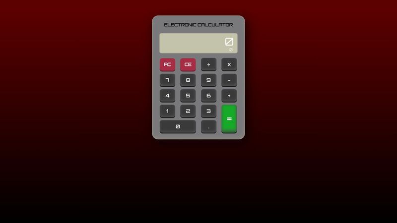 JavaScript Calculator