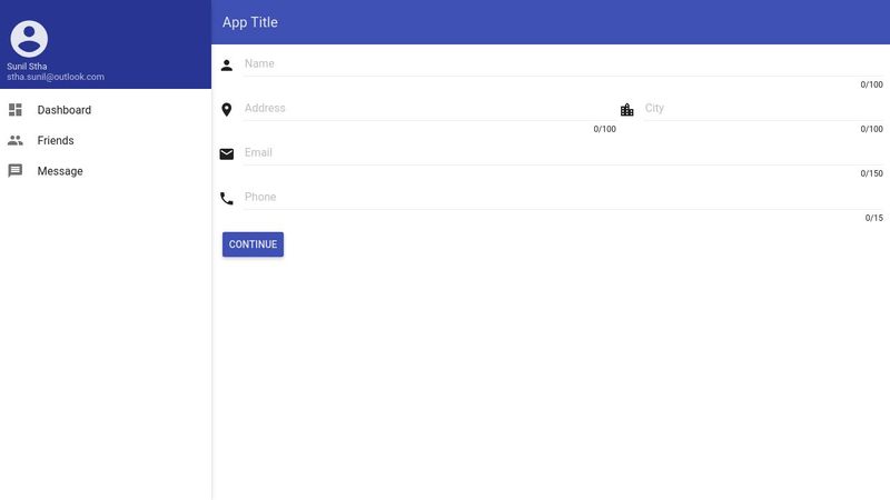 Angular Material Example