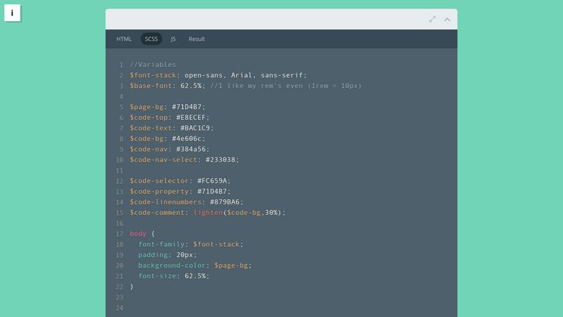 Flat Code Editor