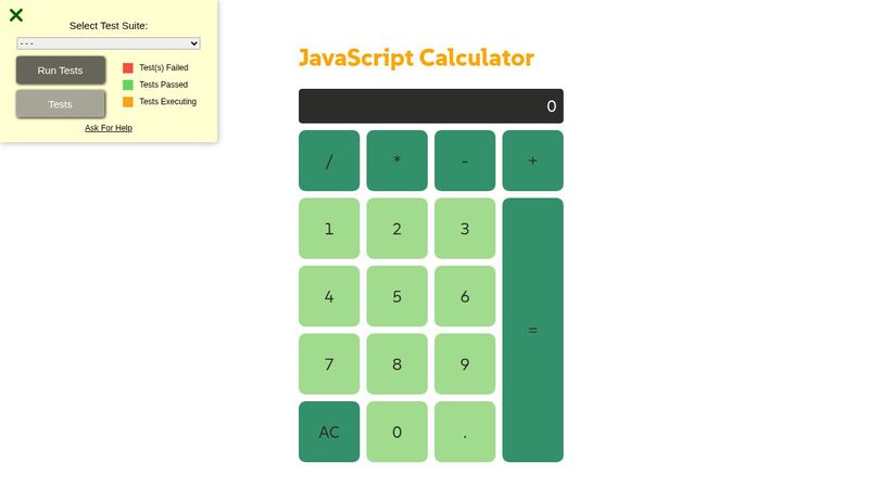 JavaScript Calculator