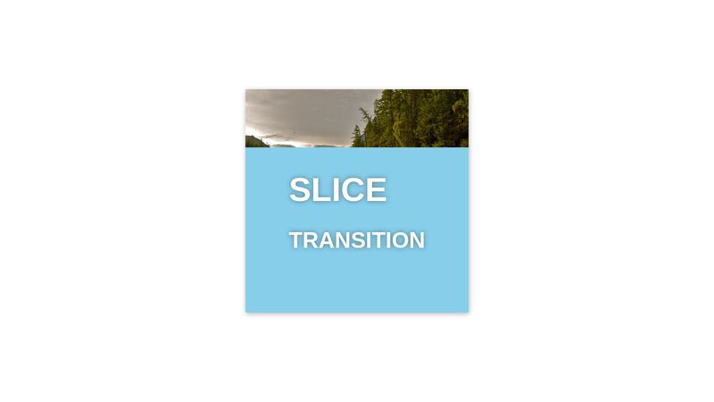#59 CSS Challenge / Slice Transition