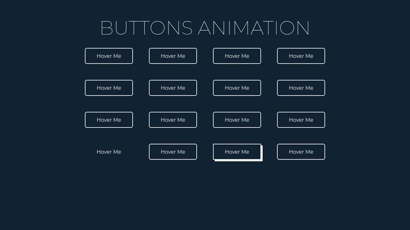 Animated Buttons