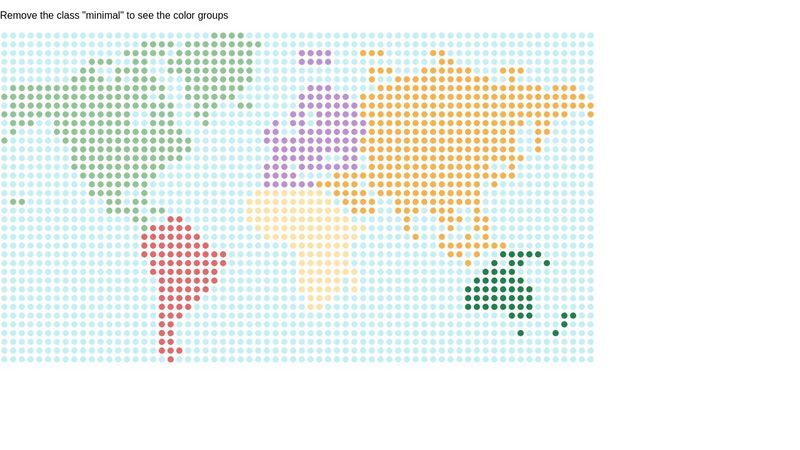CSS World Map