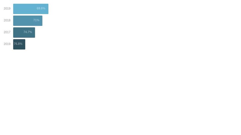 Horizontal Bar Graph CSS Animation