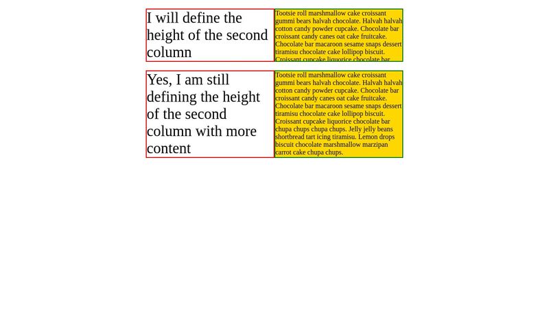CSS grid - dynamic columns