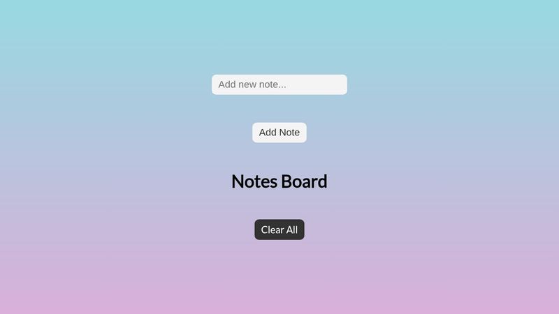 Simple Notes App