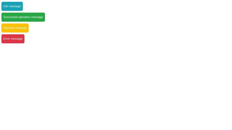 Custom error messages (pure css)