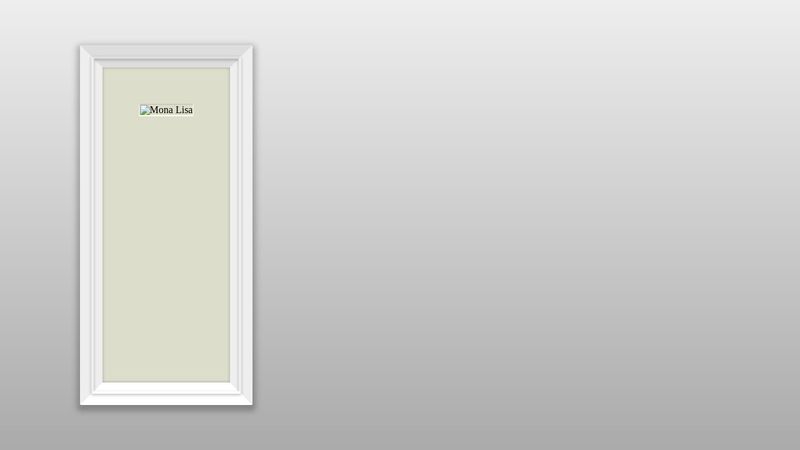 CSS Picture Frame
