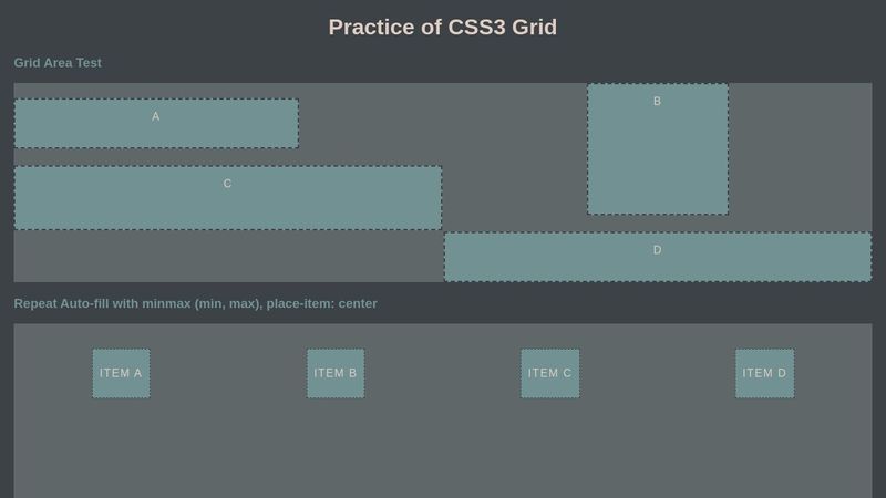 CSS Grid Practice