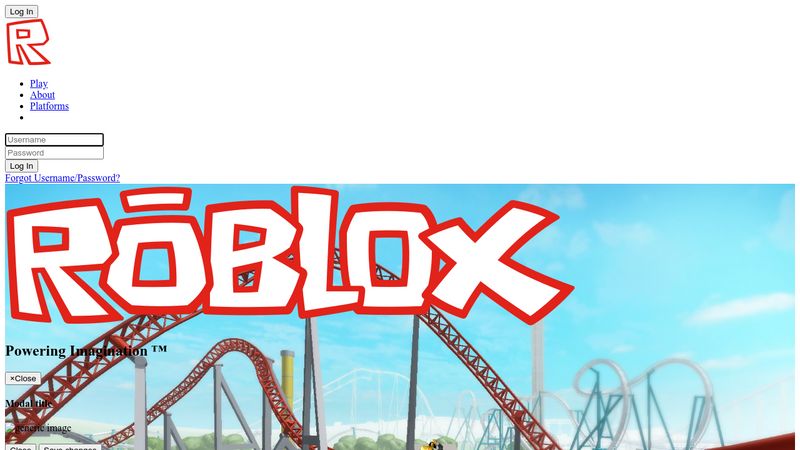 Login to roblox on codepen
