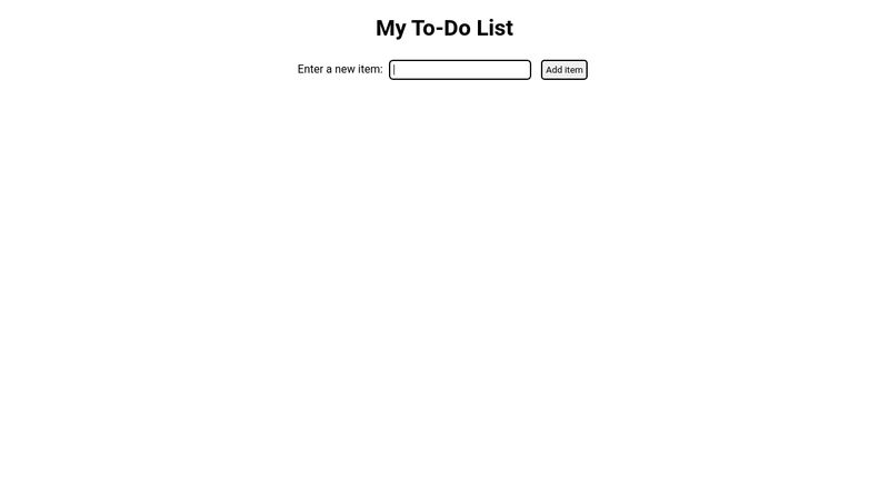 my-to-do-list