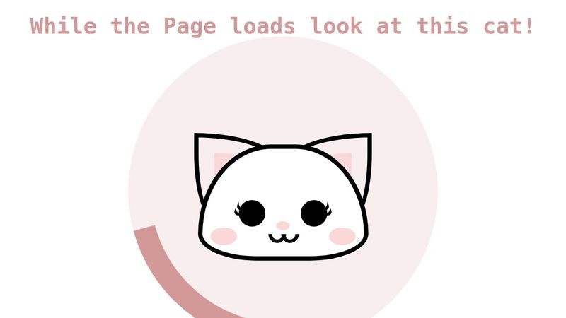 CSS Loading Animation - CAT