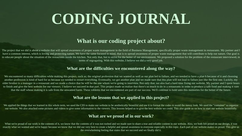 Coding Journal_Dimaano_Mejares