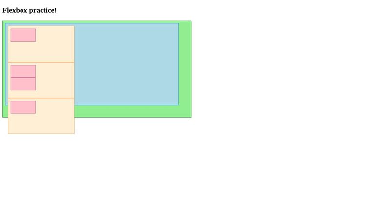 Lesson 10 - Flexbox practice