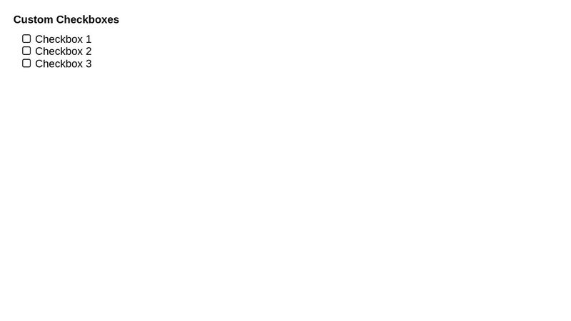 Simple CSS Checkboxes with Font Awesome