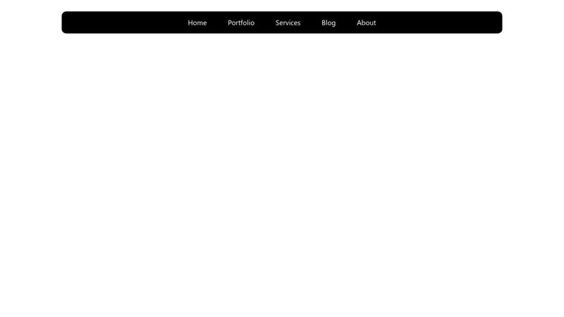 Responsive Menu Bar