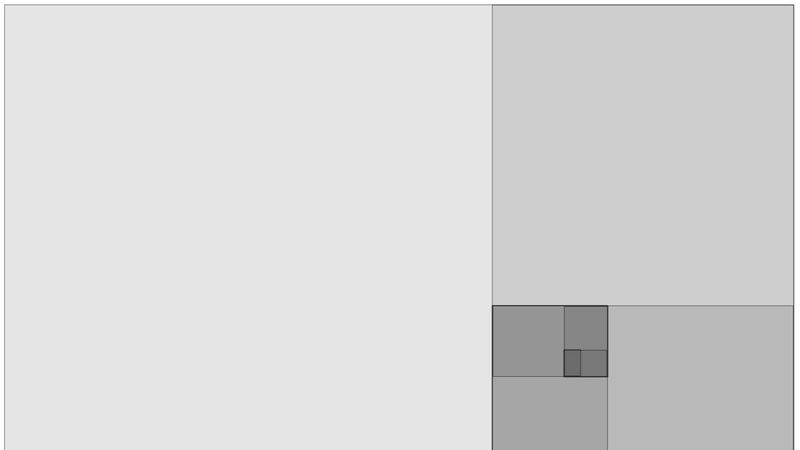 Golden Section Rectangles
