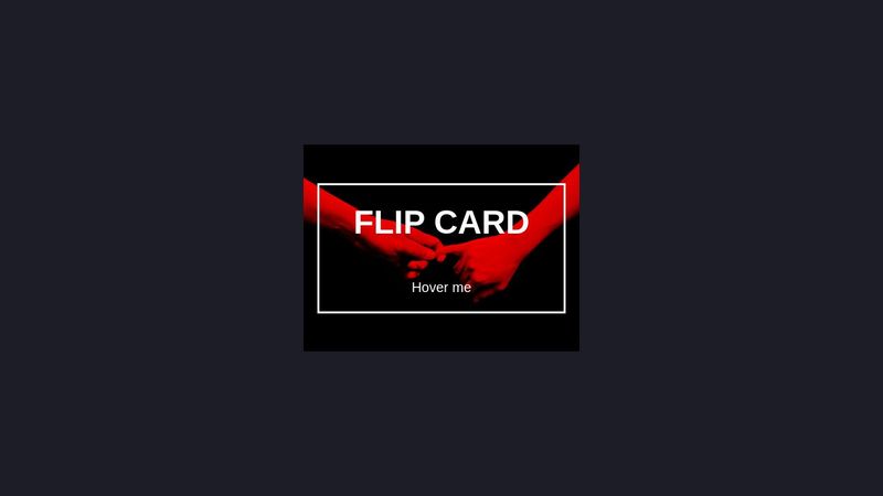 Flip Card Css 2