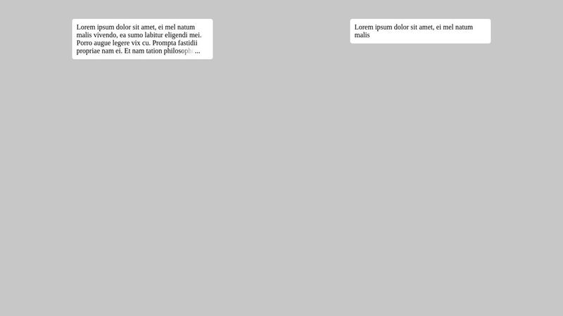 Auto cut text with dots, pure CSS
