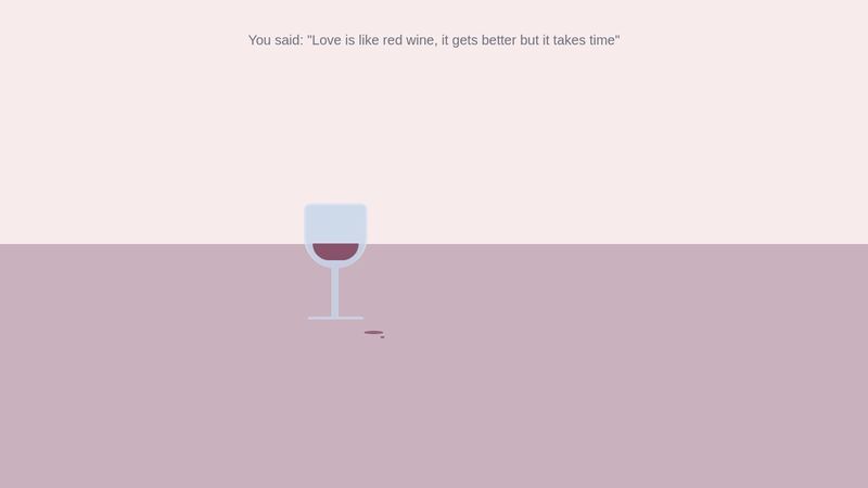 CSS-only Wine Glass