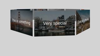 3d rotating carousel