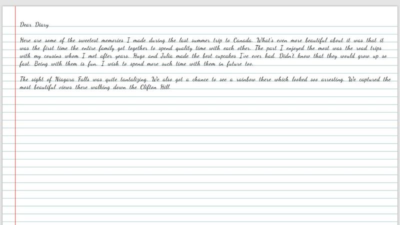 Notebook Effect Using CSS