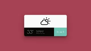 Weather Card Using FlexBox